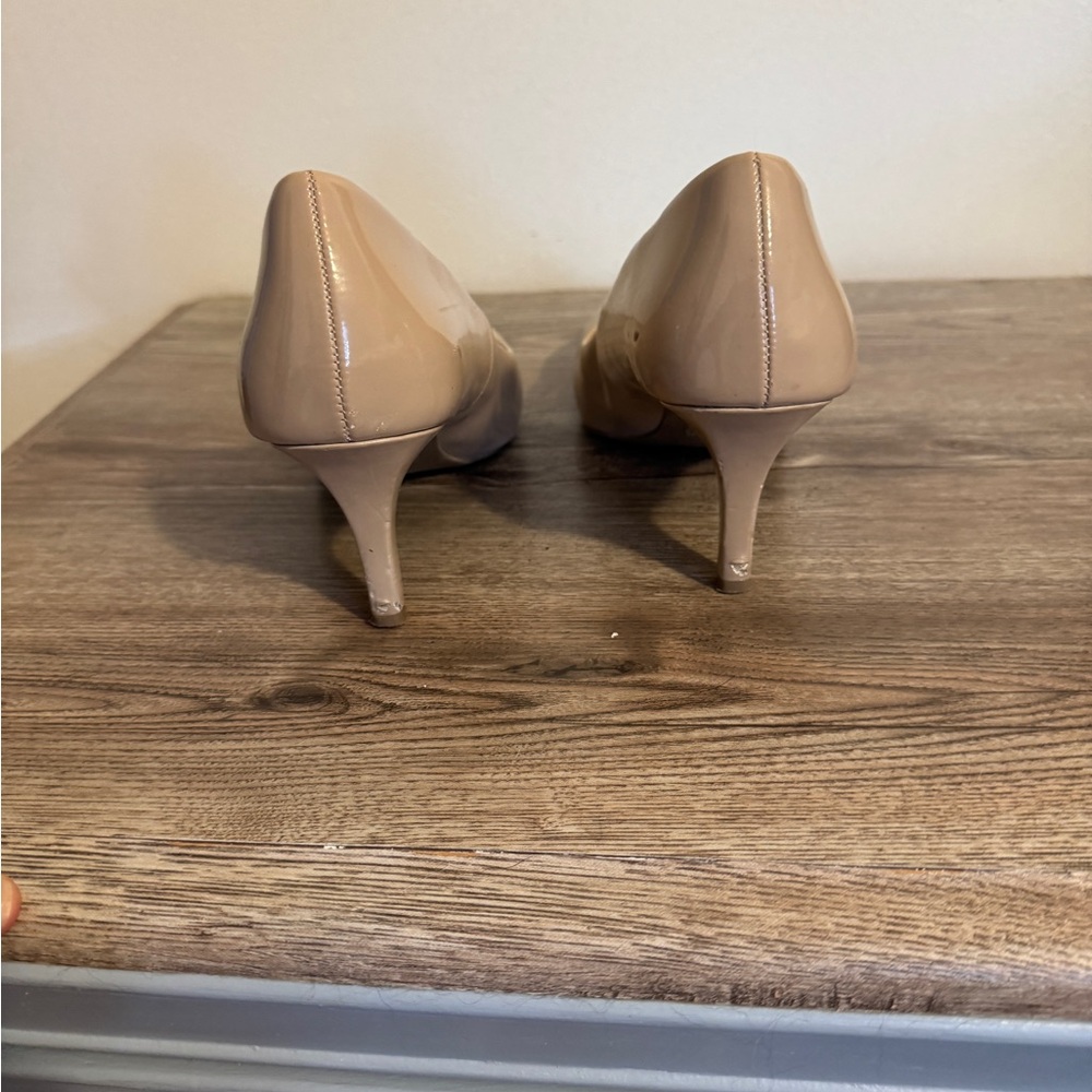 Comfort Plus Nude Heels - Picture 2 of 4